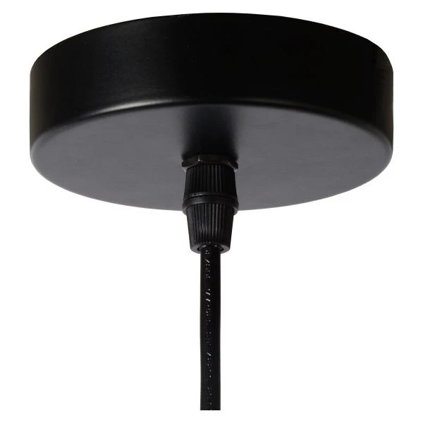 Lucide ORRIN - Pendant light - Ø 34 cm - 1xE27 - Black - detail 1